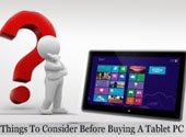 Things To Consider Before Buying A Tablet PC
